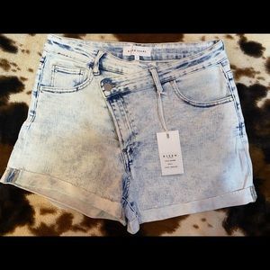 Risen acid wash shorts